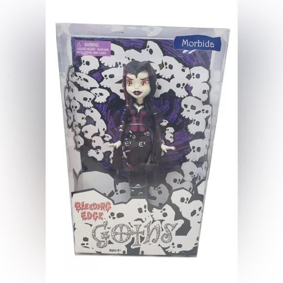 NWT Bleeding Edge Goths MORBIDA Series 1 Goth Punk HORROR Figure 2003 - Picture 1 of 5